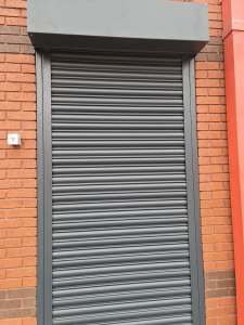 anthracite grey roller shutters